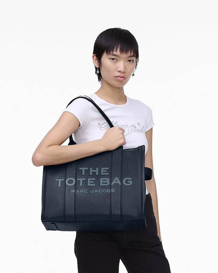 THE LEATHER LARGE TOTE BAG MarcJacobsOutlet