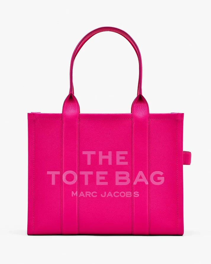 THE LEATHER LARGE TOTE BAG MarcJacobsOutlet