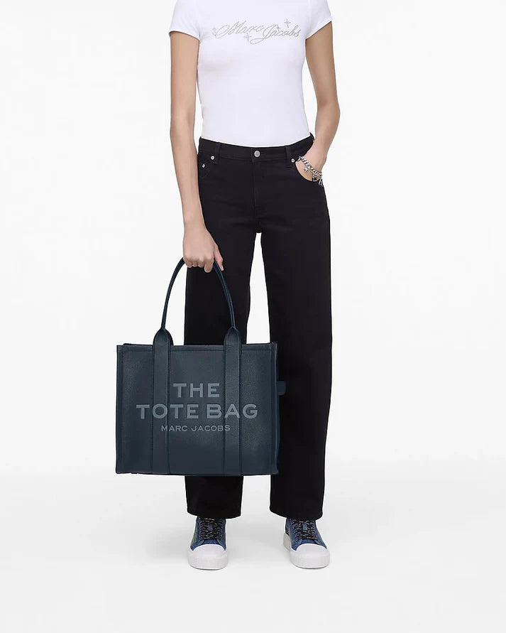 THE LEATHER LARGE TOTE BAG MarcJacobsOutlet