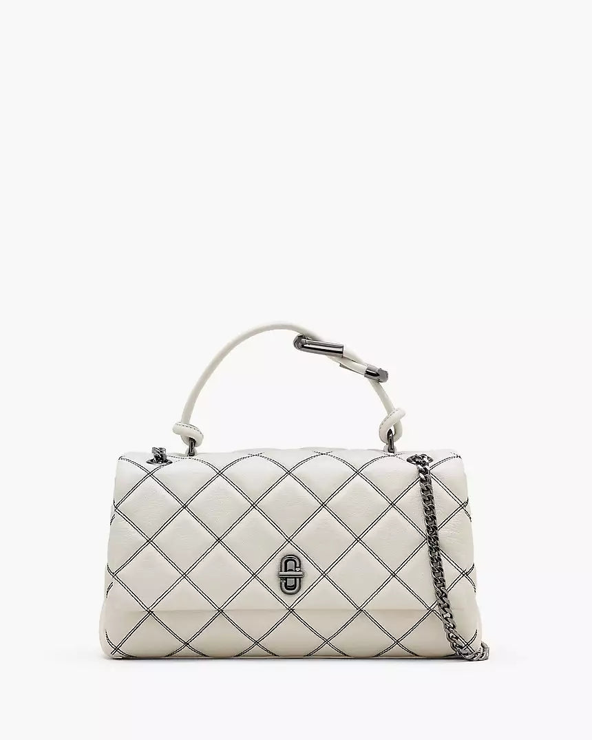 THE BI-COLOR QUILTED DUAL CONVERTIBLE SHOULDER BAG MEDIUM MarcJacobsOutlet