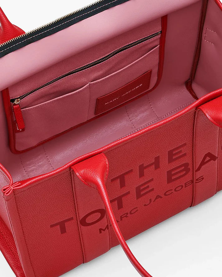 THE LEATHER LARGE TOTE BAG MarcJacobsOutlet