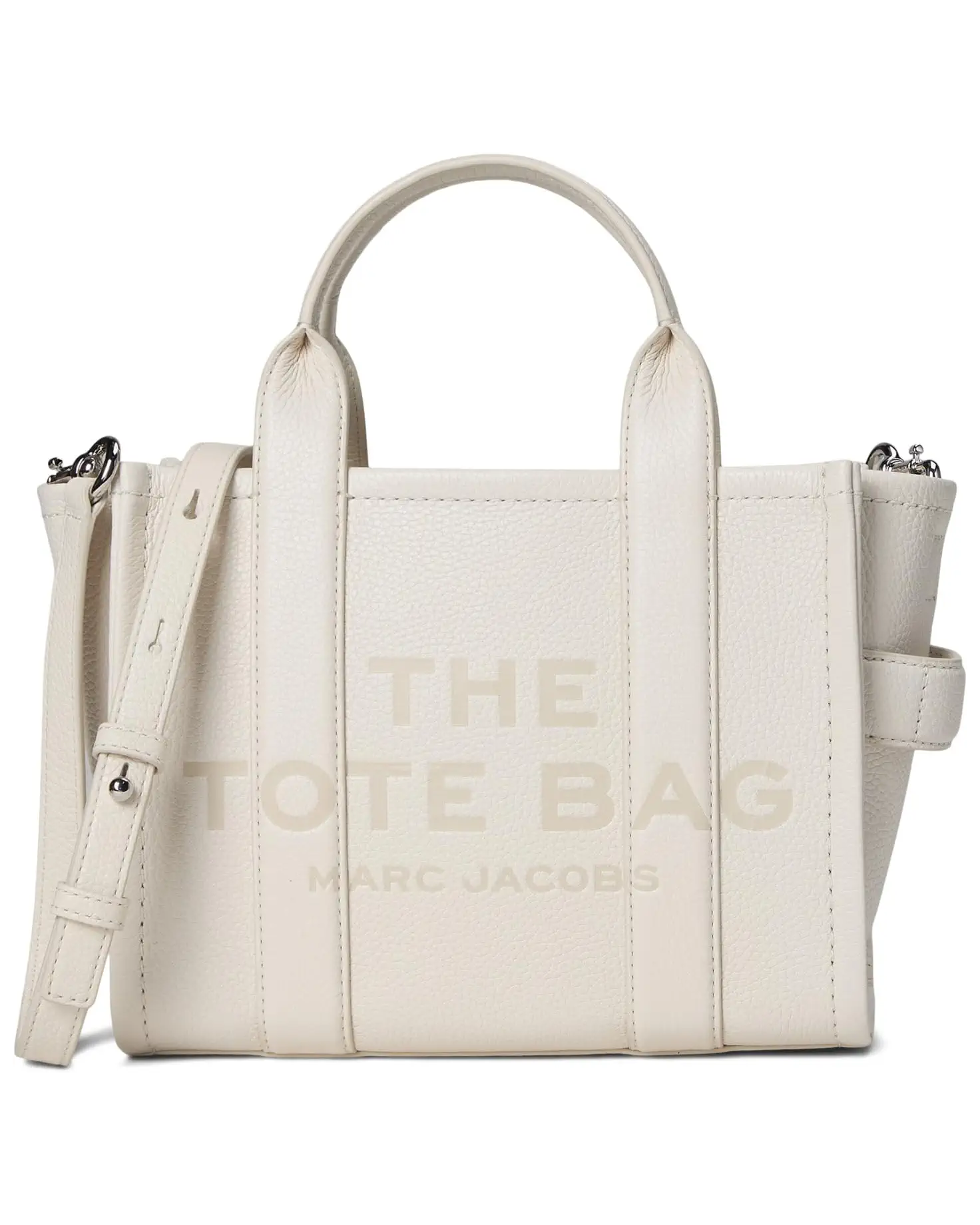 The Small Tote Cotton/silver MarcJacobsOutlet